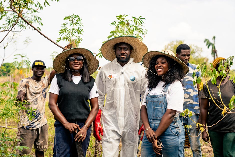 Formations en techniques agricoles ameliorees